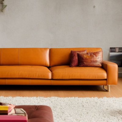 orange colorful leather sofa couch (5).jpg
